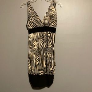 Animal print dress